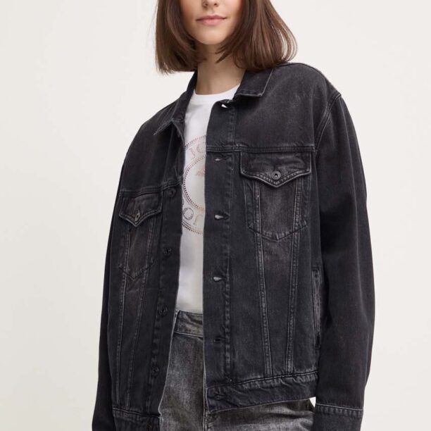 Pepe Jeans geaca jeans BOYFRIEND JACKET femei