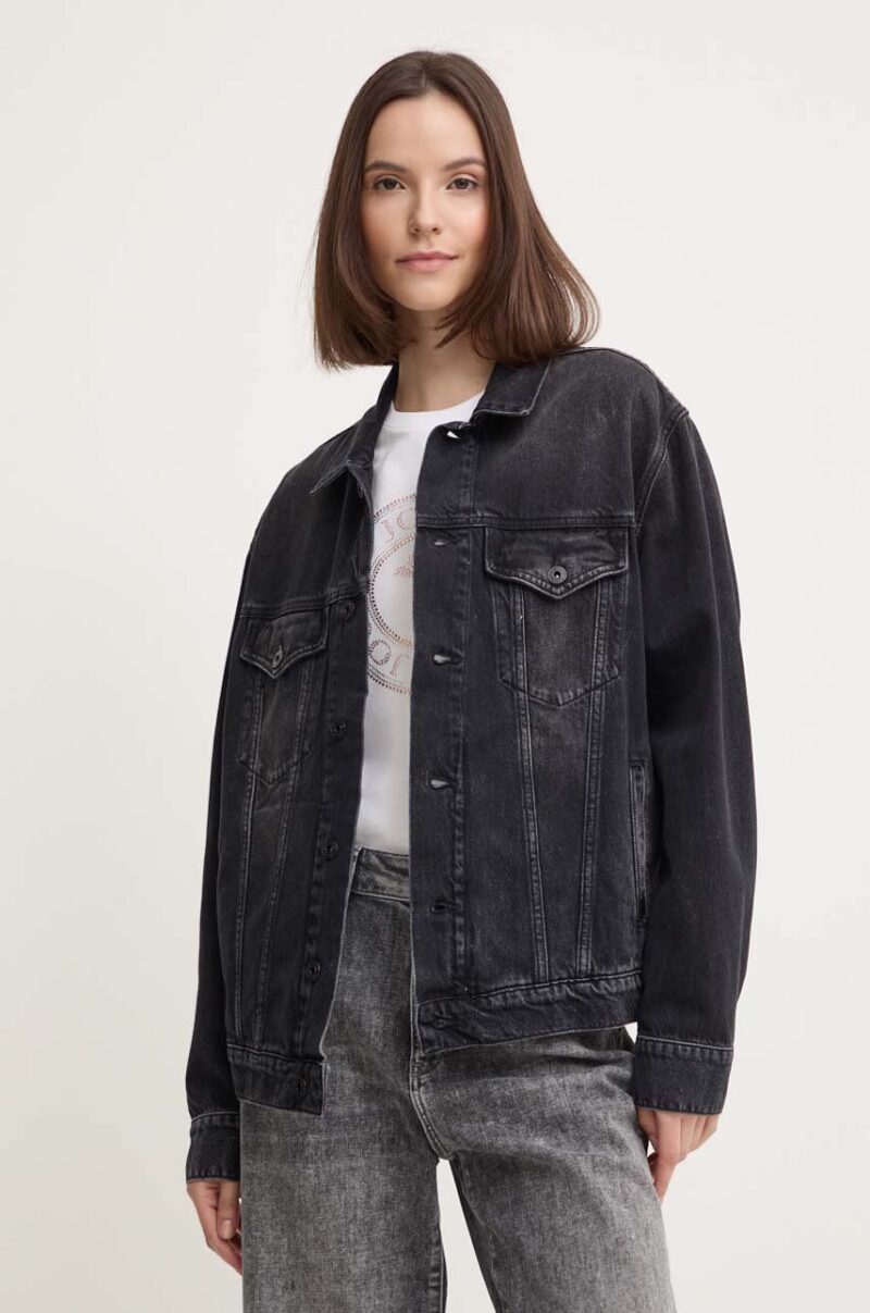 Pepe Jeans geaca jeans BOYFRIEND JACKET femei