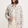 Pepe Jeans geaca jeans REGULAR JACKET PAISLEY femei