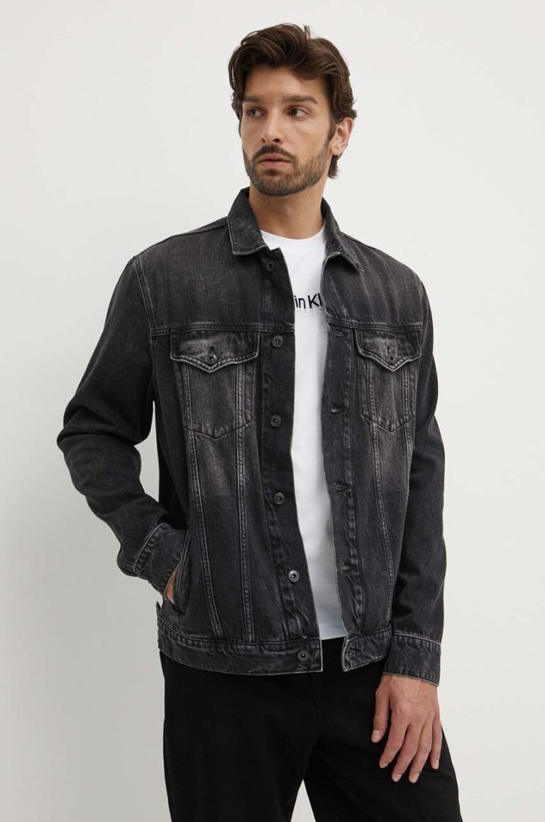 Pepe Jeans geaca jeans RELAXED JACKET barbati