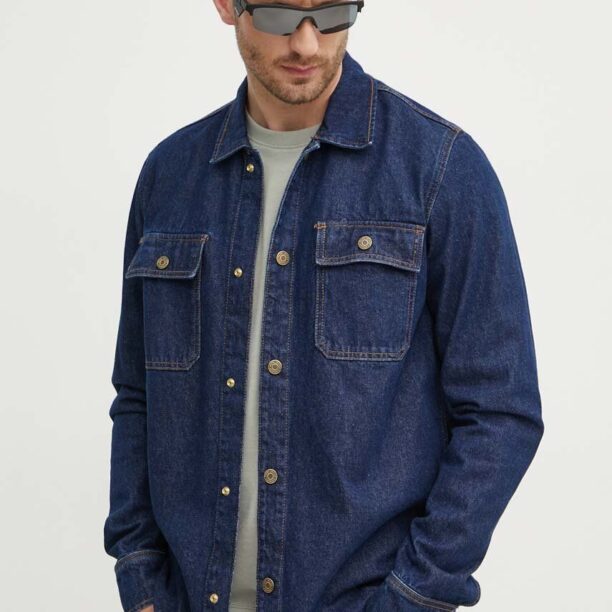 Pepe Jeans geaca jeans RELAXED OVERSHIRT barbati