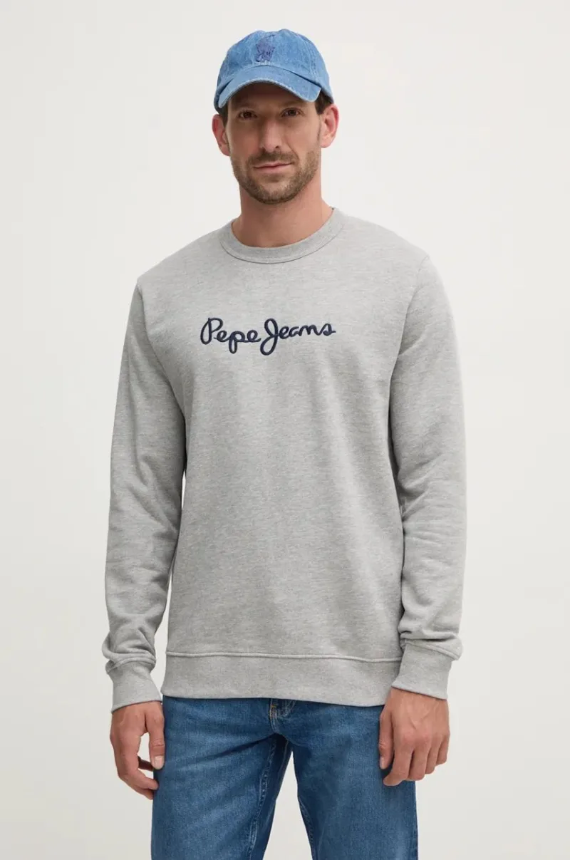 Pepe Jeans hanorac de bumbac NEW JOE CREW barbati