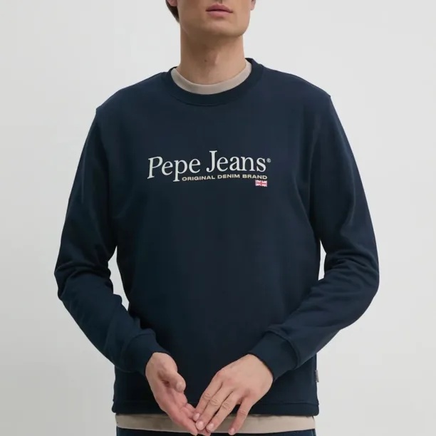 Pepe Jeans hanorac de bumbac SEAN barbati