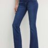 Pepe Jeans jeansi BOOTCUT LW femei high waist