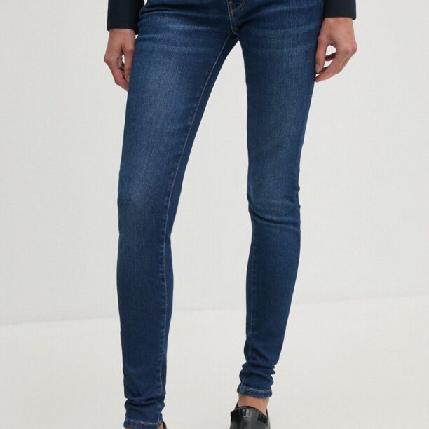 Pepe Jeans jeansi SKINNY JEANS LW femei