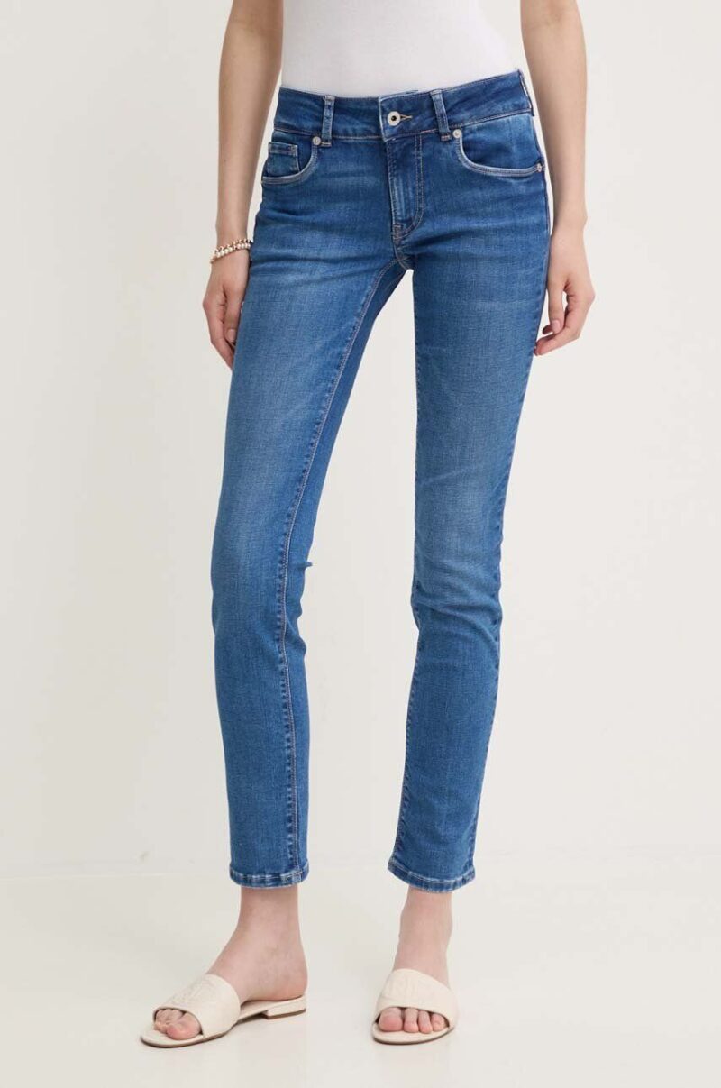 Pepe Jeans jeansi SLIM JEANS LW femei