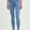 Pepe Jeans jeansi SUPER SKINNY JEANS HW femei