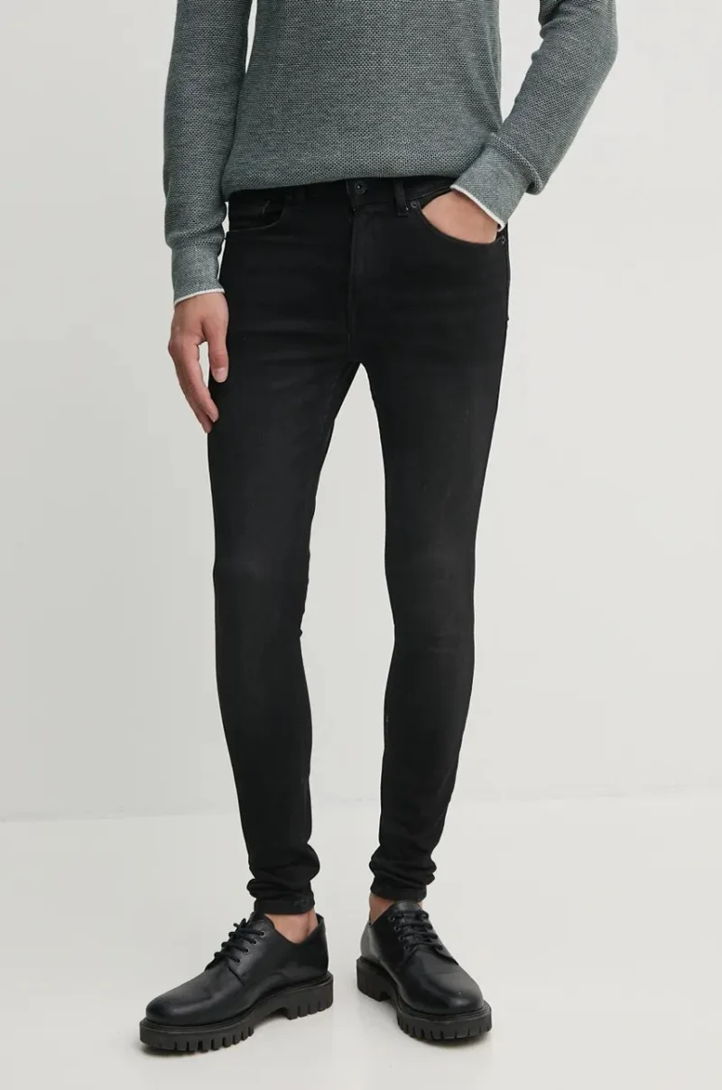 Pepe Jeans jeansi SUPER SKINNY JEANS barbati PM207706XH0