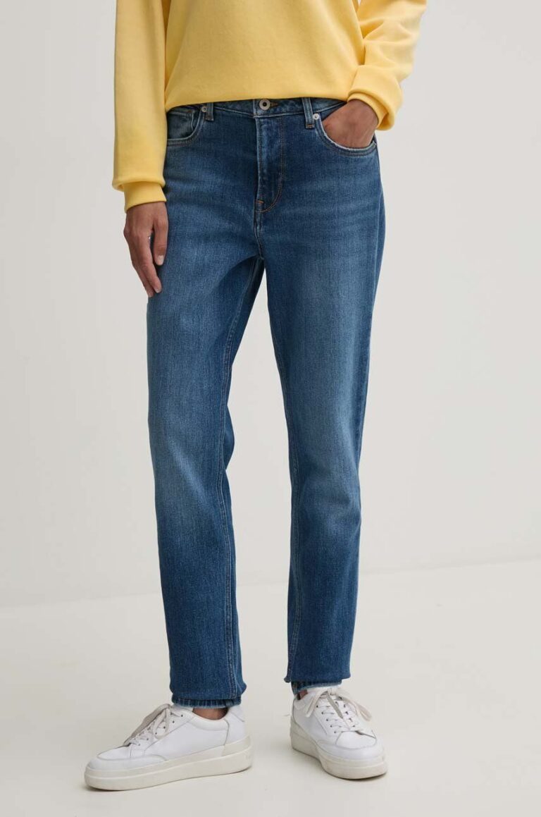 Pepe Jeans jeansi TAPERED JEANS HW femei