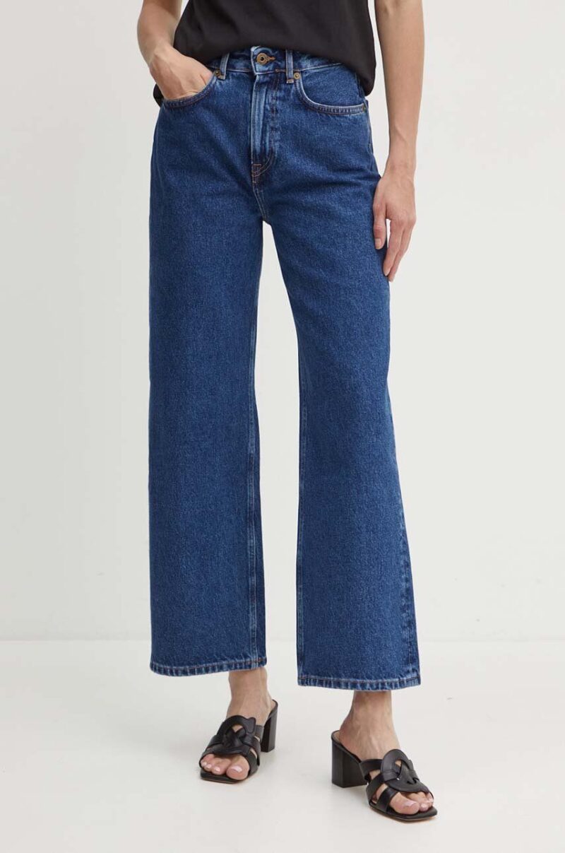 Pepe Jeans jeansi femei high waist