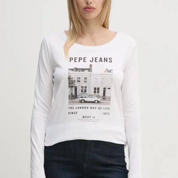 Pepe Jeans longsleeve GWEN femei