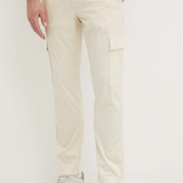 Pepe Jeans pantaloni SLIM CARGO POPLIN barbati