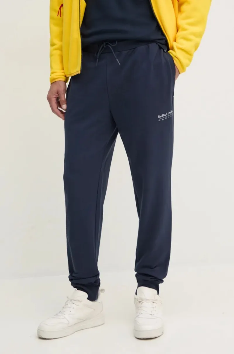 Pepe Jeans pantaloni de trening Red Bull Racing x Pepe Jeans culoarea bleumarin