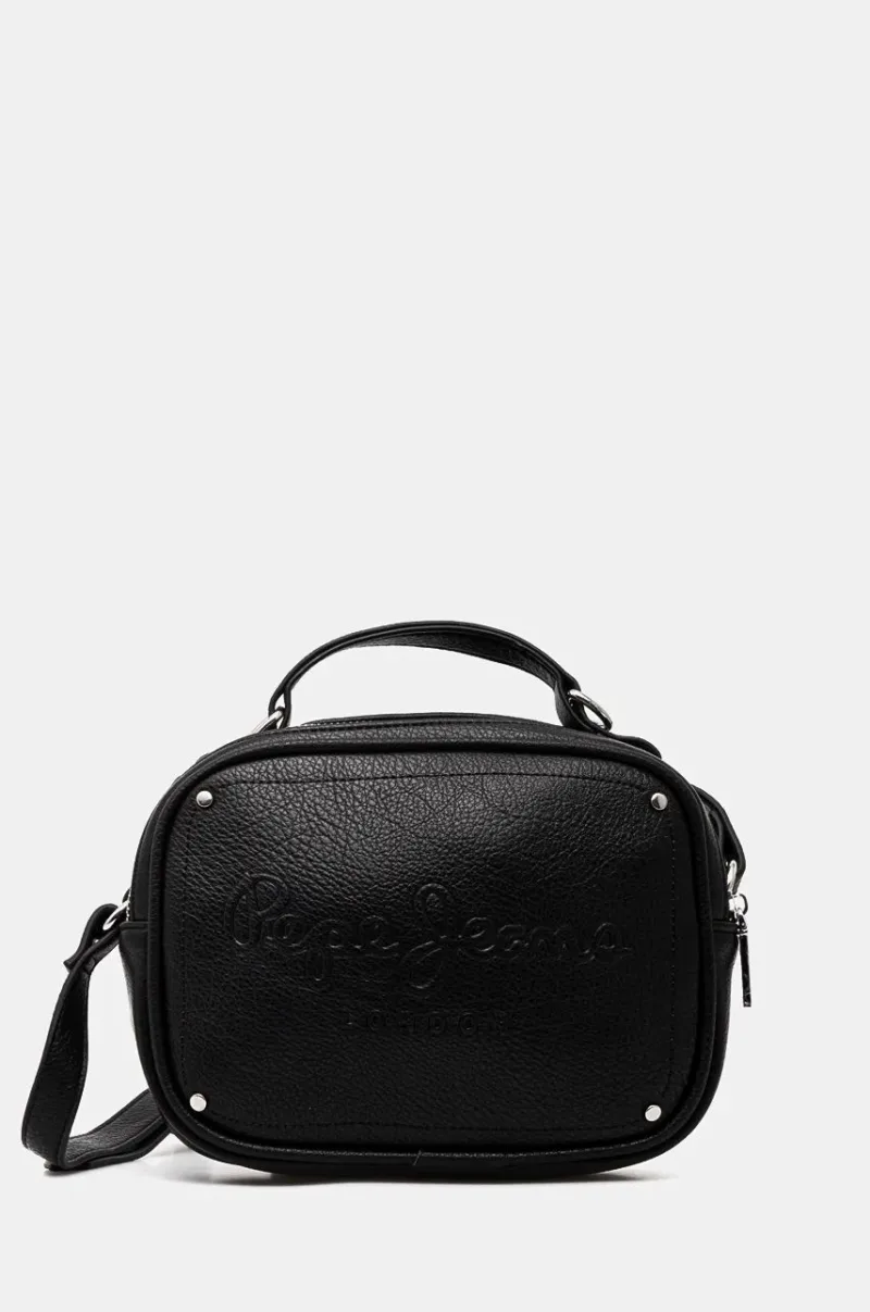 Pepe Jeans poseta BASSY ICON culoarea negru