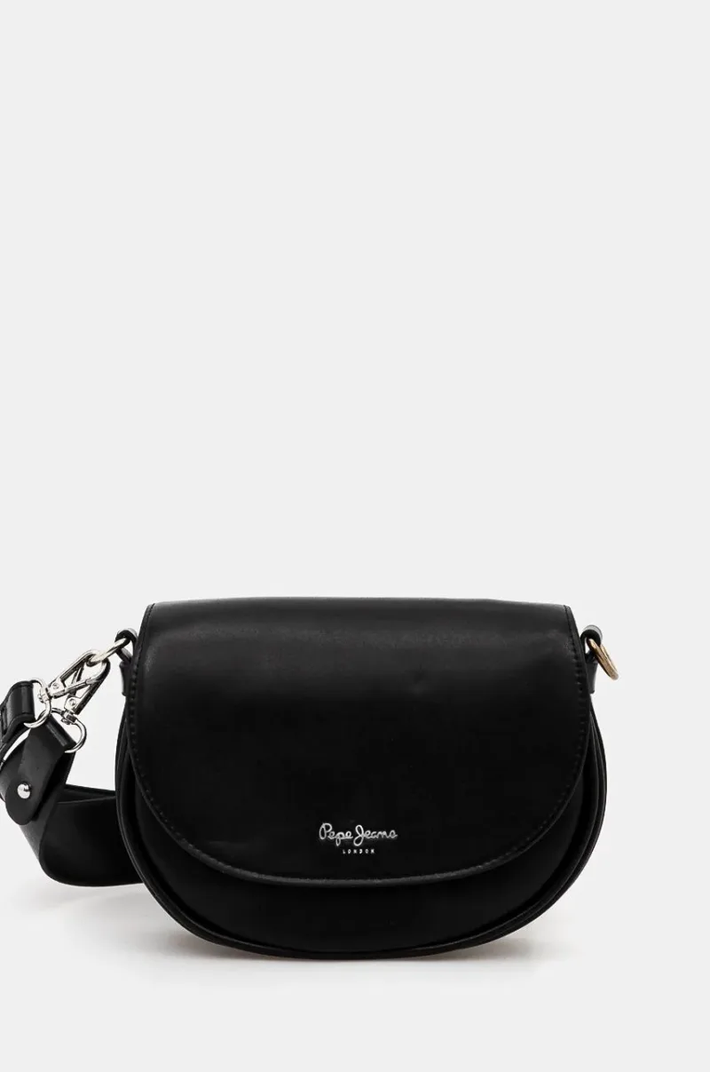 Pepe Jeans poseta CRISHA LEAN culoarea negru