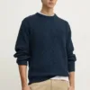 Pepe Jeans pulover de bumbac COLIN CREW NECK culoarea albastru marin