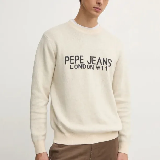 Pepe Jeans pulover din amestec de lana CARDIN barbati