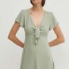 Pepe Jeans rochie NANI culoarea verde