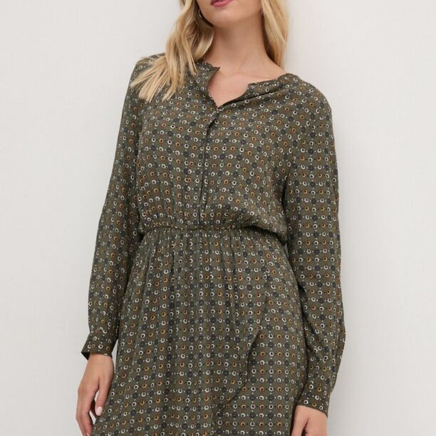 Pepe Jeans rochie PERNICIA culoarea verde