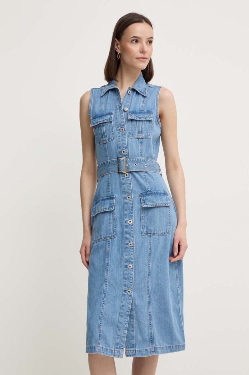 Pepe Jeans rochie jeans LIZ mini