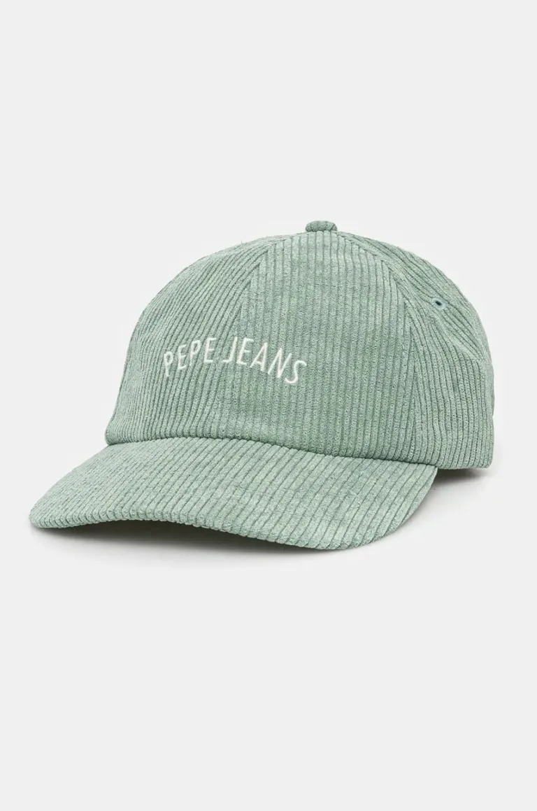 Pepe Jeans sapca WEEN CAP culoarea verde