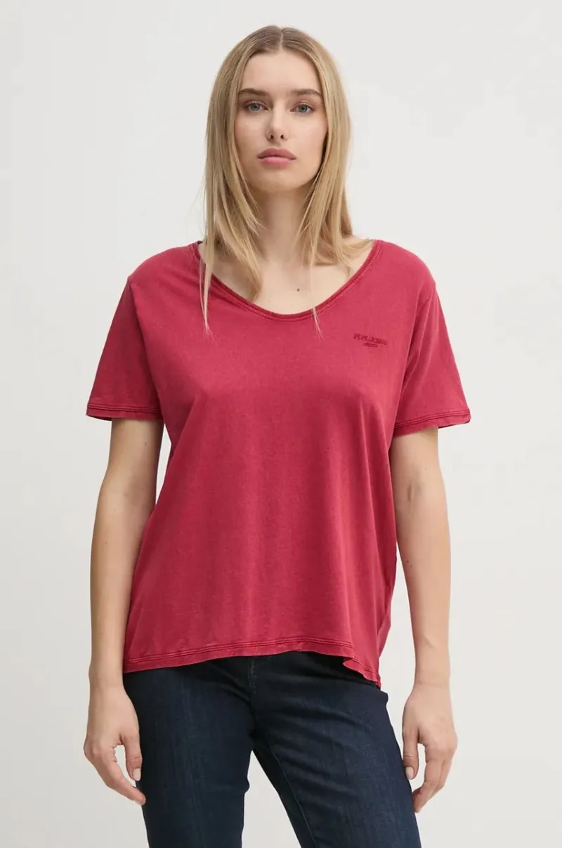 Pepe Jeans tricou FABIANA femei