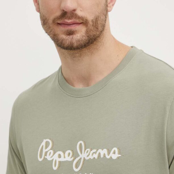 Pepe Jeans tricou din bumbac ABEL barbati