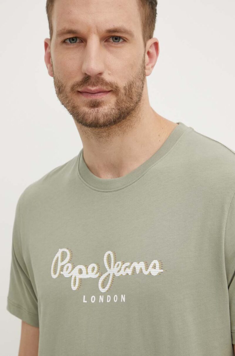 Pepe Jeans tricou din bumbac ABEL barbati