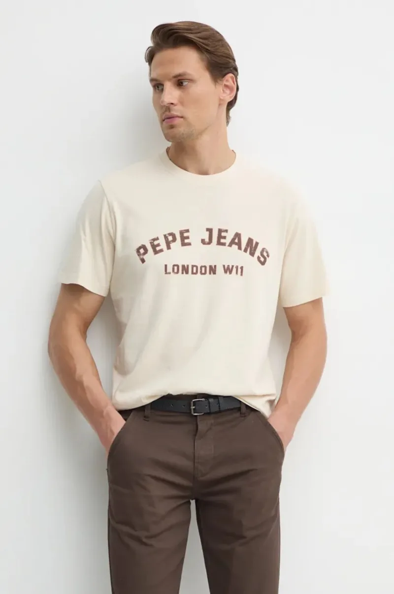 Pepe Jeans tricou din bumbac ALDRIDGE barbati