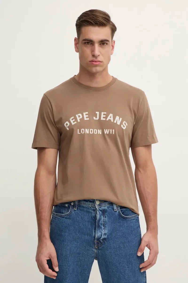 Pepe Jeans tricou din bumbac ALDRIDGE barbati