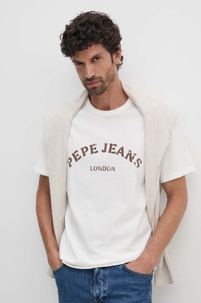 Pepe Jeans tricou din bumbac ANWEN B barbati