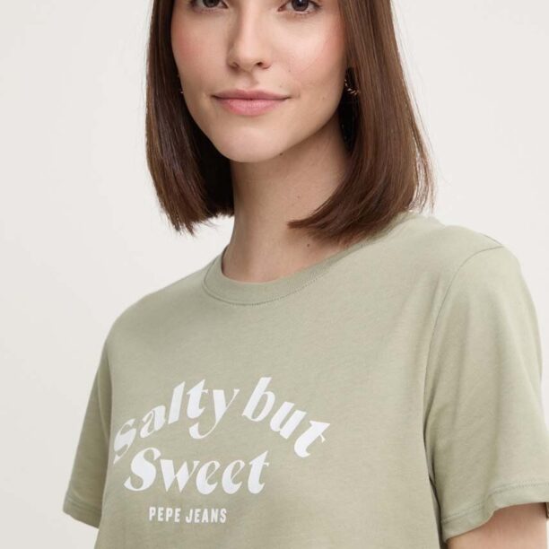 Pepe Jeans tricou din bumbac EFFIE femei