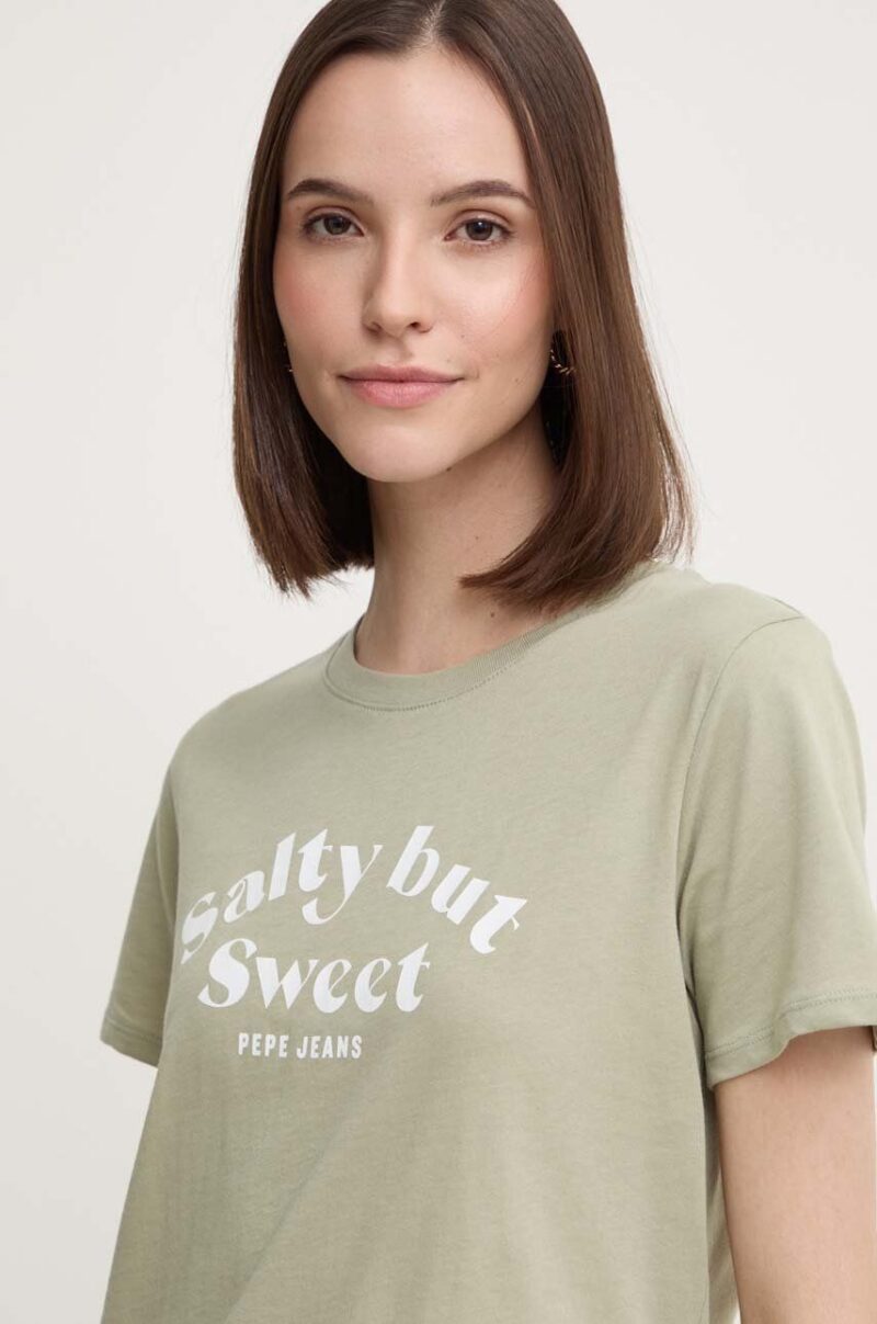 Pepe Jeans tricou din bumbac EFFIE femei