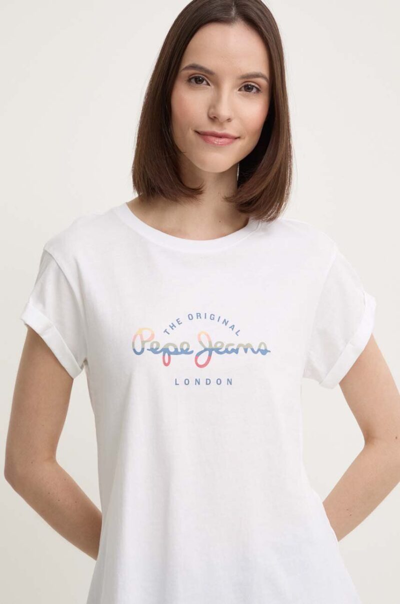 Pepe Jeans tricou din bumbac EVETTE femei