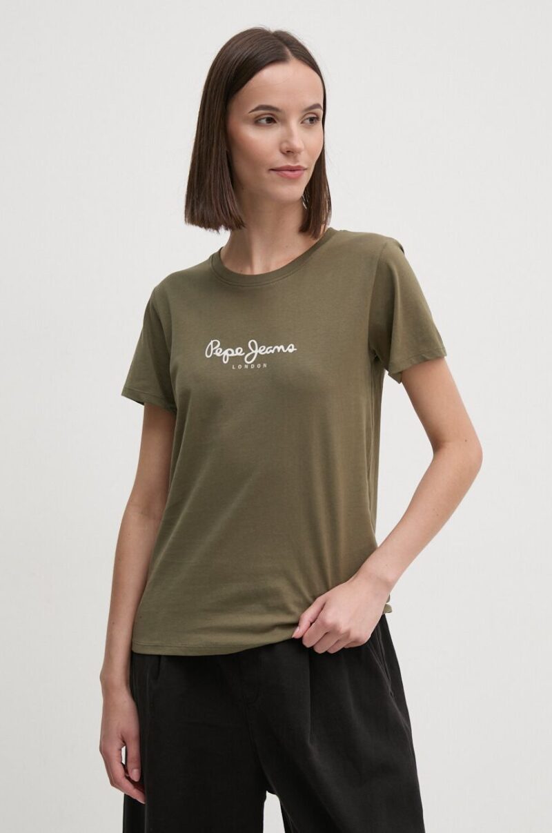 Pepe Jeans tricou din bumbac FIORE femei