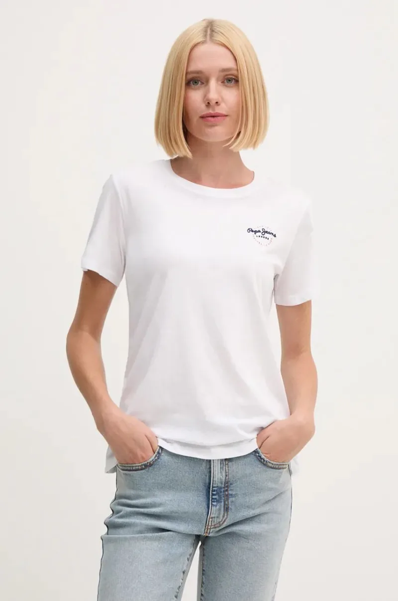 Pepe Jeans tricou din bumbac GABRIELA femei