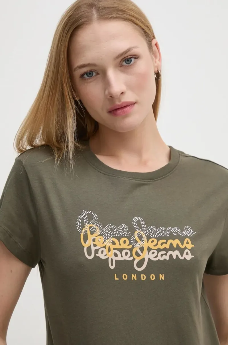 Pepe Jeans tricou din bumbac GALEY femei