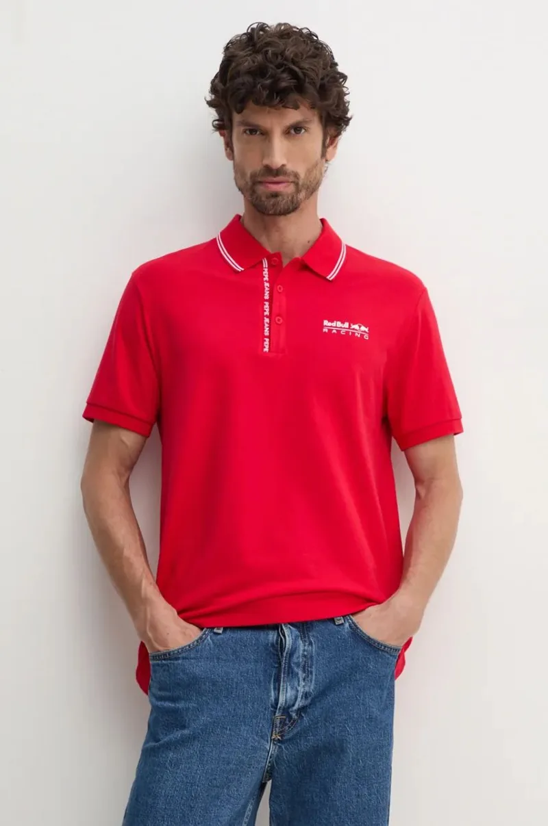 Pepe Jeans tricou polo Red Bull Racing x Pepe Jeans bărbați