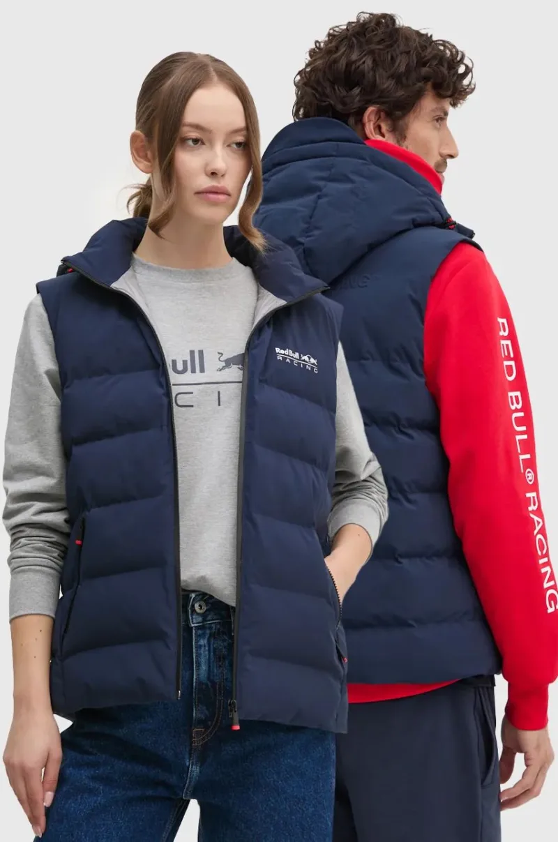 Pepe Jeans vestă Red Bull Racing x Pepe Jeans culoarea bleumarin