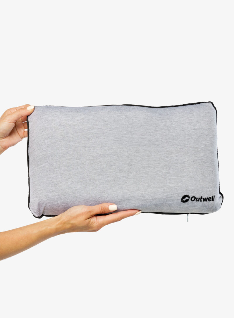 Original Pernă de voiaj Outwell Memory Pillow - grey