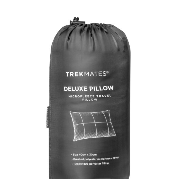 Pernă de voiaj Trekmates Deluxe Pillow - asphalt preţ