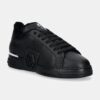 Philipp Plein sneakers din piele Nappa Lo-Top Fur Hexagon culoarea negru