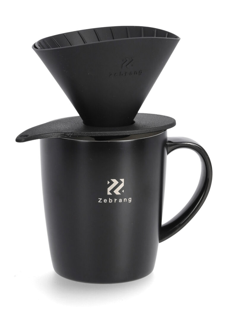 Original Picurător de cafea Hario Zebrang V60-01 Flat - black