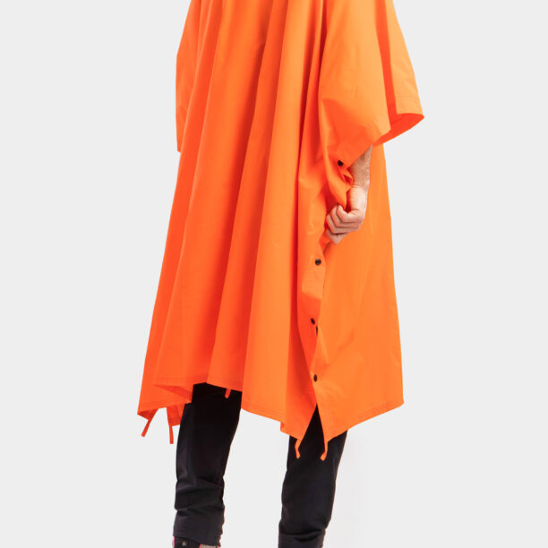 Poncho Fjallraven Poncho - safety orange preţ