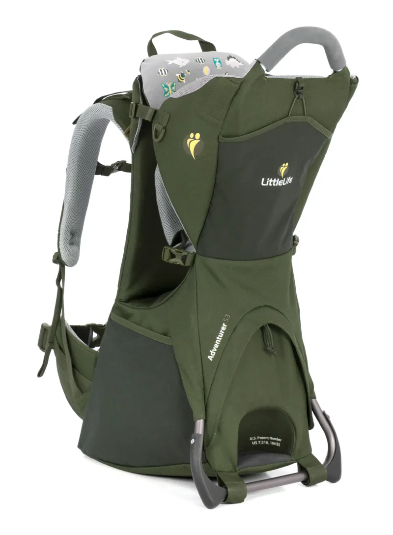 Port-bebe drumetie Little Life Adventurer S3 Child Carrier - green