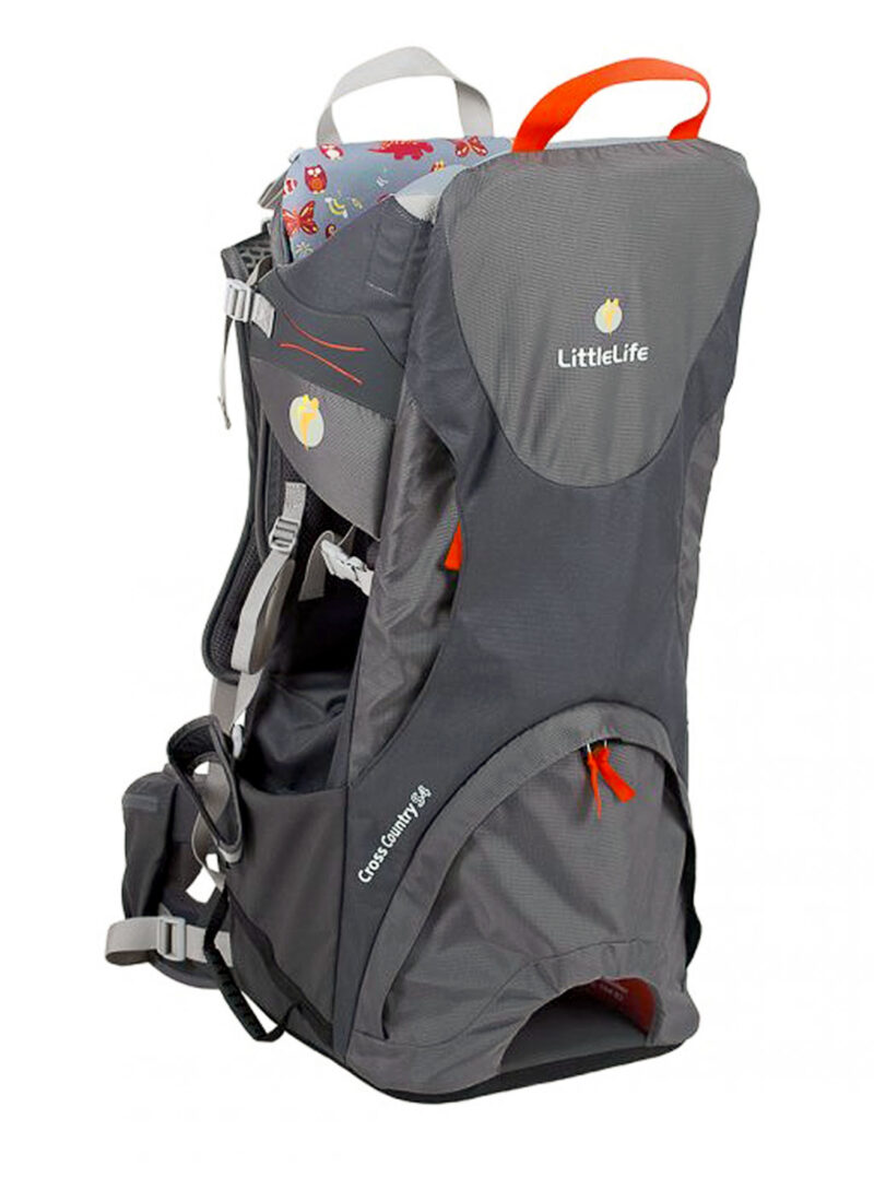 Port-bebe drumetie LittleLife Cross Country S4 Child Carrier - grey