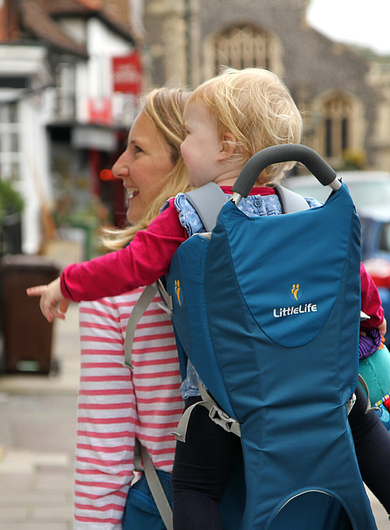 Cumpăra Port-bebe drumetie LittleLife Ranger S2 Child Carrier - blue