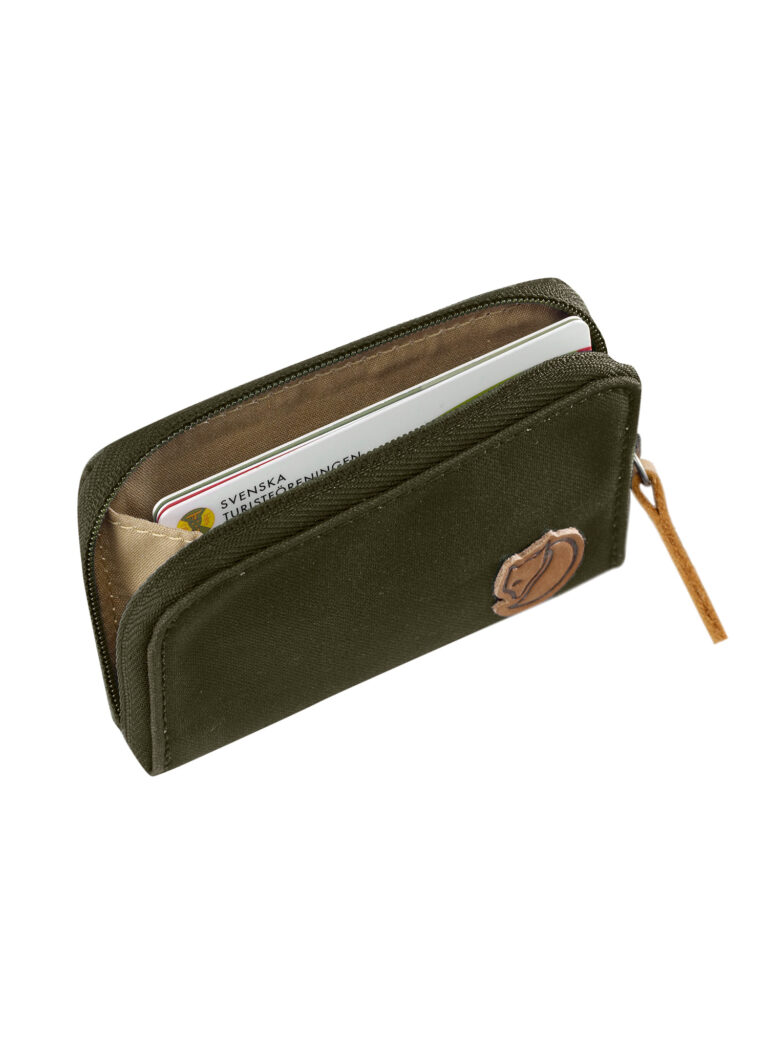 Portofel Fjallraven Zip Card Holder - dark olive preţ