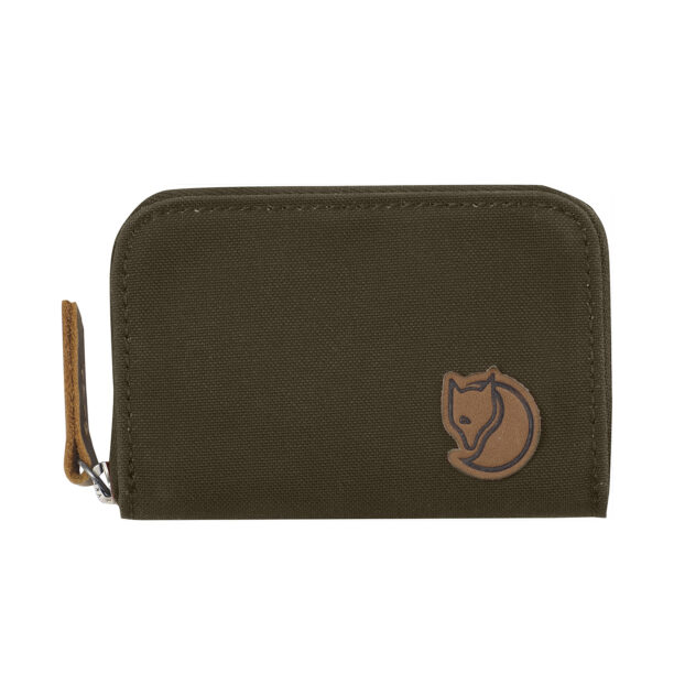 Portofel Fjallraven Zip Card Holder - dark olive