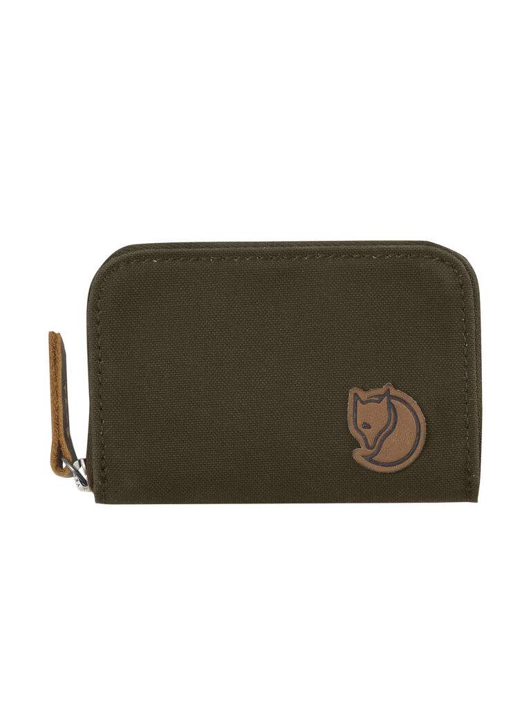 Portofel Fjallraven Zip Card Holder - dark olive